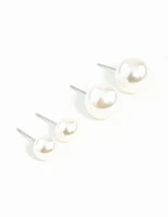 Pearl Stud Earring Pack