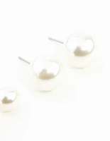 Pearl Stud Earring Pack