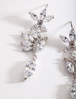 Marquis Blossom Drop Earrings