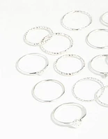 Silver Diacut Ring 26-Pack