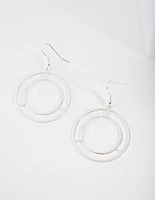 Silver Playschool Window Earrings