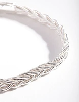 Silver Chain Rope Bracelet