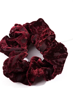 Burnt Velvet Scrunchie