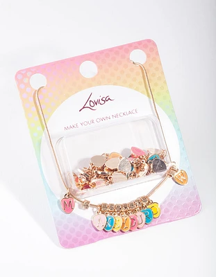 Kids Rainbow Charm Necklace Pack