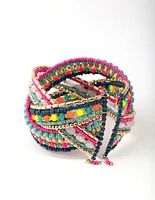 Bead Bright Twist Cuff