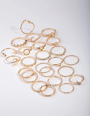 Gold Celestial Ring 24-Pack