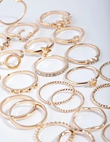 Gold Celestial Ring 24-Pack