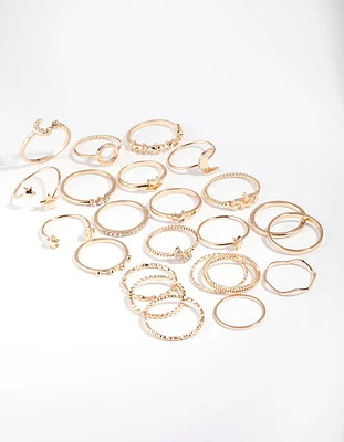 Gold Celestial Ring 24-Pack