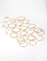 Gold Celestial Ring 24-Pack