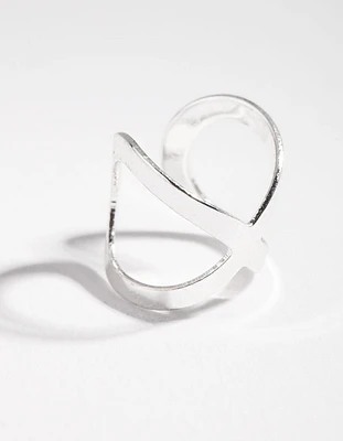 Silver Open Ear Cuff