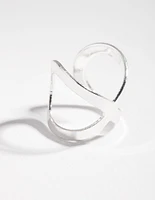 Silver Open Ear Cuff