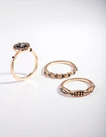 Gold Engagement Ring Pack