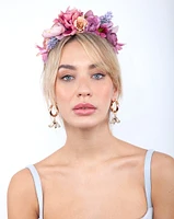 Multicoloured Flower Fabric Headband