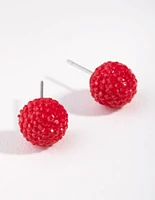 Ball Stud Earrings