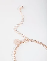 Kids Rose Gold Eiffel Tower Bracelet