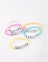 Kids Tropical Bead Besties Bracelet 5-Pack