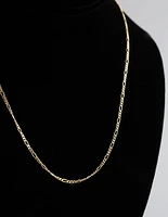 9ct Gold Figaro Chain Necklace