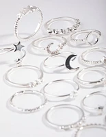 Silver Celestial Ring 24-Pack