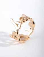 Gold Babe Word Ring