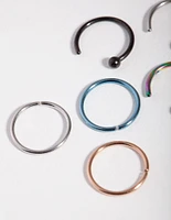 Open Ball Nose Ring 6-Pack