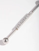 Rhodium Cubic Zirconia Industrial Bar