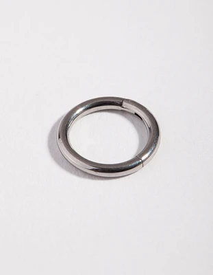 Titanium 7mm Clicker Ring