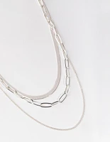 Silver Mix Trend Chain Necklace Pack