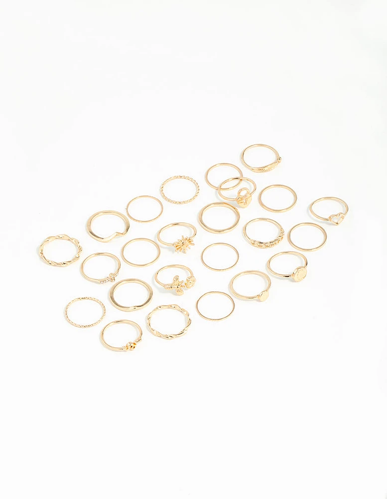 Gold Garden Ring 24-Pack