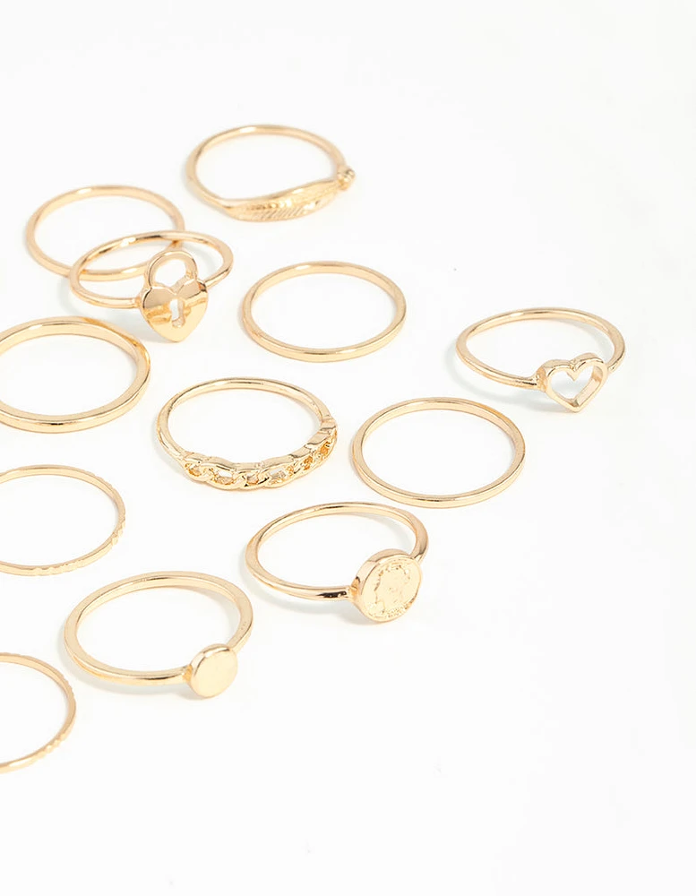 Gold Garden Ring 24-Pack