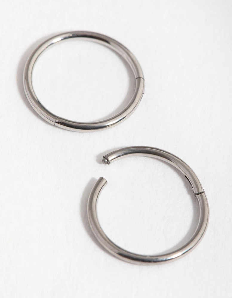 Surgical Steel 8mm Sleeper Earrings