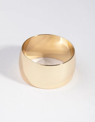 Gold Plated Cigar Ring