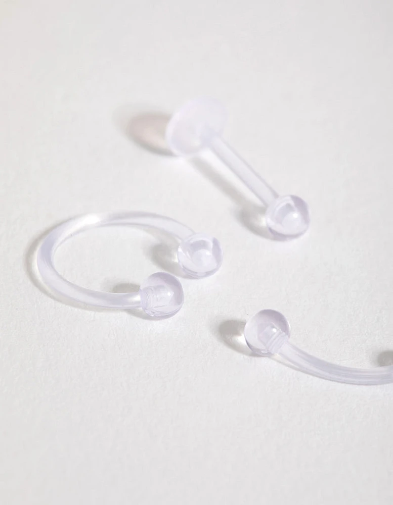 Silicone Mix Style Earring Pack
