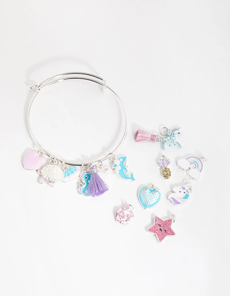 Kids Silver Make-Your-Own Sea Bracelet