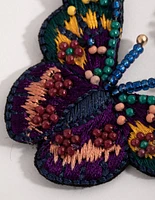 Mixed Statement Butterfly Earrings