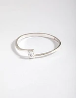 Sterling Silver Cubic Zirconia Ring
