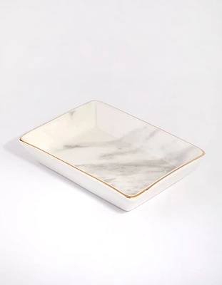 Rectangular Ceramic Trinket Tray