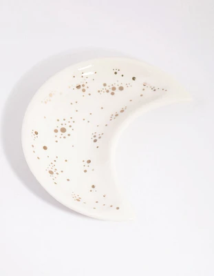 Moon Ceramic Trinket Tray