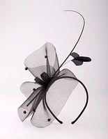 Black Quill Fascinator