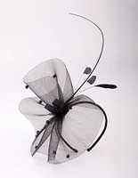 Black Quill Fascinator