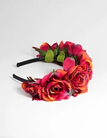 Red Rose Statement Headband