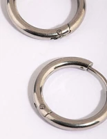 Surgical Steel Huggie Hoop Earrings