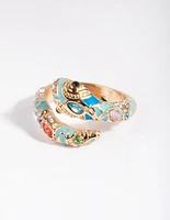 Gold Snake Ring