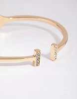 Gold Hinge Bracelet