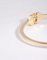 Gold Hinge Bracelet