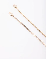 Gold Plated Anklet Set