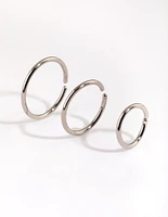 Titanium Nose Ring Pack