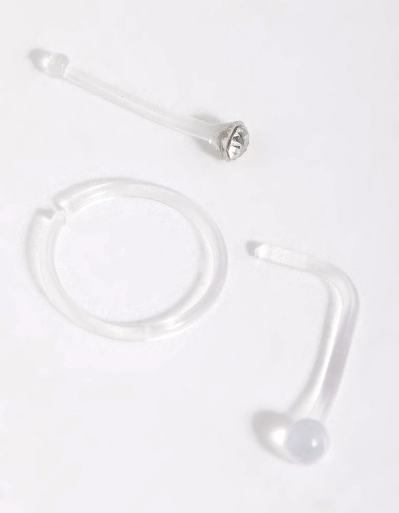 Silicone Nose Ring Pack