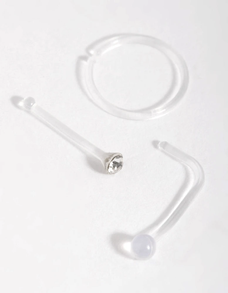 Silicone Nose Ring Pack