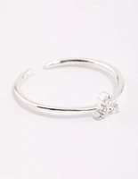 Sterling Silver Cubic Zirconia Ring