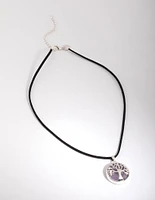 Amethyst Rope Necklace